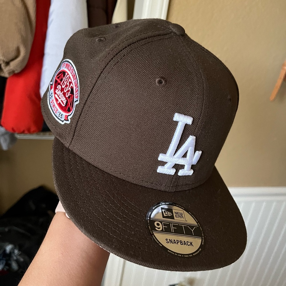 Brown LA Dodgers SnapBack